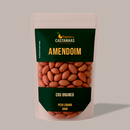 Amendoim Cru Branco 500g a granel