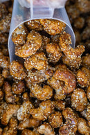 Castanha Caramelizada com Mel e Gergelim