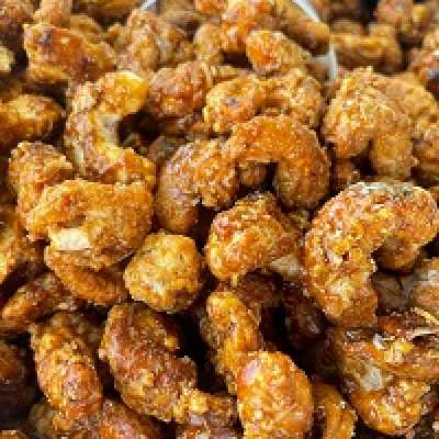 Castanha Caramelizada com Leite Condesado 100g a granel